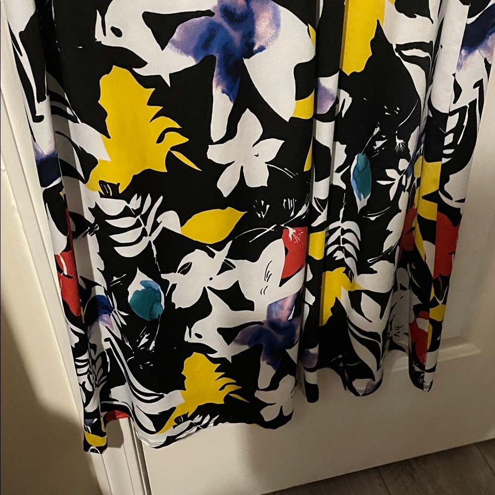 Anne Klein Multicolor Floral Maxi Dress - Picture 7 of 7